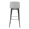 Zuo Modern Tangiers Barstool in White - Back View