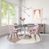 Zuo Modern Piccolo Dining Chair in Pink - Lifestyle 2