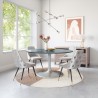 Zuo Modern Piccolo Dining Chair in Gray - Lifestyle