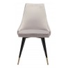 Zuo Modern Piccolo Dining Chair in Gray - Front