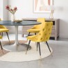 Zuo Modern Piccolo Dining Chair in Yellow - Lifestyle 