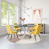 Zuo Modern Piccolo Dining Chair in Yellow - Lifestyle 2