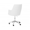 Chase Office Chair - Snow - Back Angle