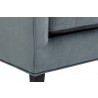 Sunpan Hanover Armchair in Granite - Seat Leg Close-Up