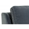 Sunpan Hanover Armchair in Granite - Seat Back Close-Up