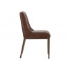 Halden Dining Chair - Vintage Cognac - Side Angle