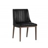 Halden Dining Chair - Vintage Black - Angled View