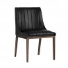 Sunpan Halden Dining Chair in Vintage Black - Angled View