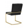 Sunpan Marcelle Dining Chair in Black Croc - Back Angle