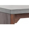 Sunpan Madrid Counter Table - Table Edge Close-up