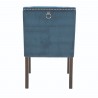 Sunpan Lucille Dining Chair in Ink Blue - Back View