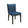 Vintage Dining Chair - Ink Blue - Angled View