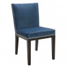 Sunpan Vintage Dining Chair in Ink Blue - Angled