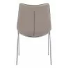 Zuo Modern Magnus Diningack View Chair in Brown and Silver - B - Zuo Modern Magnus Diningack View Chair in Brown and Silver - B