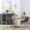 Zuo Modern Magnus Dining Chair in Black and Silver - Lifestyle - Zuo Modern Magnus Dining Chair in Black and Silver - Lifestyle
