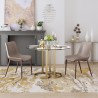 Zuo Modern Magnus Dining Chair in Brown and Walnut - Lifestyle