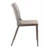 Zuo Modern Ace Dining Chair in Brown and Walnut - Side - Zuo Modern Ace Dining Chair in Brown and Walnut - Side