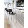 Zuo Modern Ace Barstool in Black and Silver - Lifestyle - Zuo Modern Ace Barstool in Black and Silver - Lifestyle