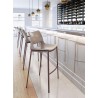 Zuo Modern Ace Barstool in Brown and Walnut - Lifestyle