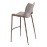 Zuo Modern Ace Barstool in Brown and Walnut -Back View