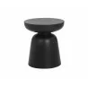 Sunpan Lucida End Table in Black - Front  Angle - Sunpan Lucida End Table in Black - Front  Angle