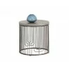 SUNPAN Sargon Side Table, Frontview with Decor - SUNPAN Sargon Side Table, Frontview with Decor