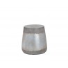 Aries Side Table - Silver - Front