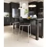 Zuo Modern Ace Counter Stool in Black and Silver - Lifestyle - Zuo Modern Ace Counter Stool in Black and Silver - Lifestyle