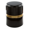 Zuo Modern Density Side Table Black and Gold - Front