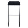 Zuo Modern Element Barstool in Black - Front