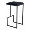 Zuo Modern Element Barstool in Black - Back Angled