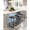 Zuo Modern Element Barstool in Gray - Lifestyle 2