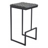 Zuo Modern Element Barstool in Gray - Angled