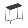 Zuo Modern Austin Side Table Black and Gold - Top Angled - Zuo Modern Austin Side Table Black and Gold - Top Angled