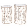 Zuo Modern Sage Side Table Set Gold - Front View