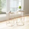 Zuo Modern Hadrian Side Table Set in Gold - Lifestyle - Zuo Modern Hadrian Side Table Set in Gold - Lifestyle