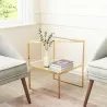 Zuo Modern Planes Side Table Gold - Lifestyle - Zuo Modern Planes Side Table Gold - Lifestyle