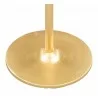 Zuo Modern Lily Side Table Gold - Base Closeup - Zuo Modern Lily Side Table Gold - Base Closeup