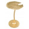 Zuo Modern Lily Side Table Gold - Side Top Angled