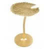 Zuo Modern Lily Side Table Gold - Side View - Zuo Modern Lily Side Table Gold - Side View