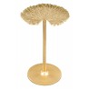 Zuo Modern Lily Side Table Gold - Back Top Angled
