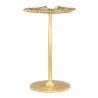 Zuo Modern Lily Side Table Gold - Front - Zuo Modern Lily Side Table Gold - Front