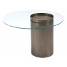Zuo Modern Emi Coffee Table Antique Bronze - Top Angled