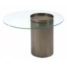Zuo Modern Emi Coffee Table Antique Bronze - Top Angled - Zuo Modern Emi Coffee Table Antique Bronze - Top Angled