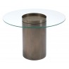 Zuo Modern Emi Coffee Table Antique Bronze - Front View