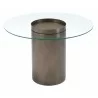 Zuo Modern Emi Coffee Table Antique Bronze - Front View - Zuo Modern Emi Coffee Table Antique Bronze - Front View