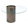 Zuo Modern Emi Coffee Table Antique Bronze - Right Side View