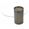 Zuo Modern Emi Coffee Table Antique Bronze - Top Angled - Zuo Modern Emi Coffee Table Antique Bronze - Top Angled