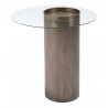 Zuo Modern Emi End Table Antique Bronze - Front