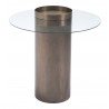 Zuo Modern Emi End Table Antique Bronze - Front 
